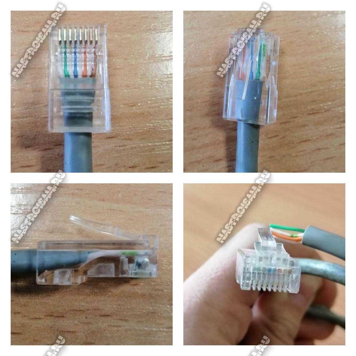 Как обжать интернет кабель rj-45 своими руками: способы + инструкции обжима интернет-коннектора