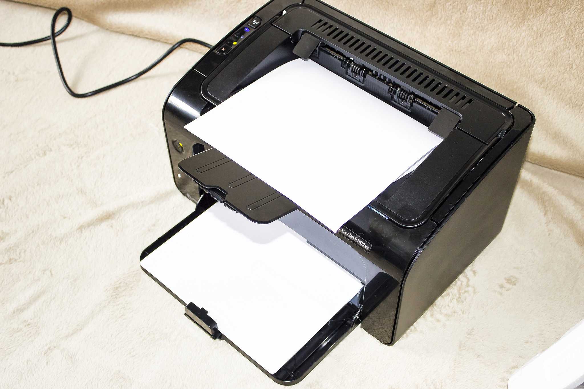 Обзор и настройка hp laserjet pro p1102w
