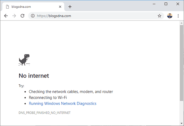 Как исправить ошибку dns_probe_finished_nxdomain chrome