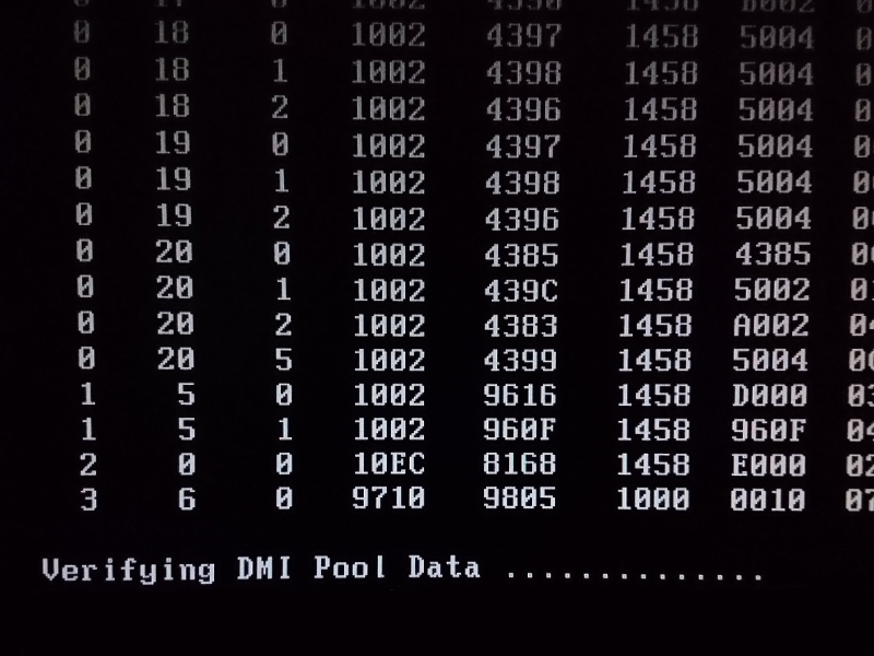 Dmi pool data. Verifying DMI Pool data и дальше не грузит. DMI Pool data что это. Проверка данных пула DMI. Verifying DMI Pool data и дальше.