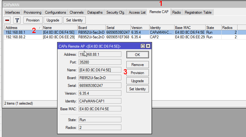 Настройка бесшовного wifi mikrotik