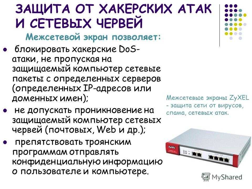 Сетевая безопасность сетевые атаки и способы защиты